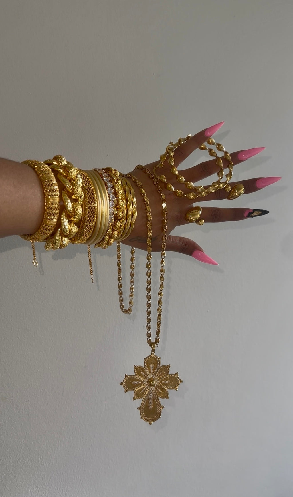 9pc Gold Plated Bundle Set