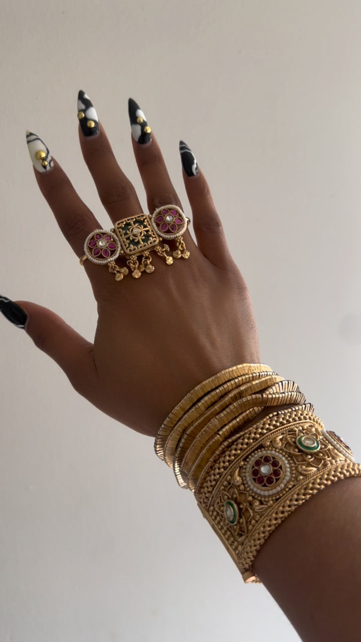 Indian Gold Heritage Ring