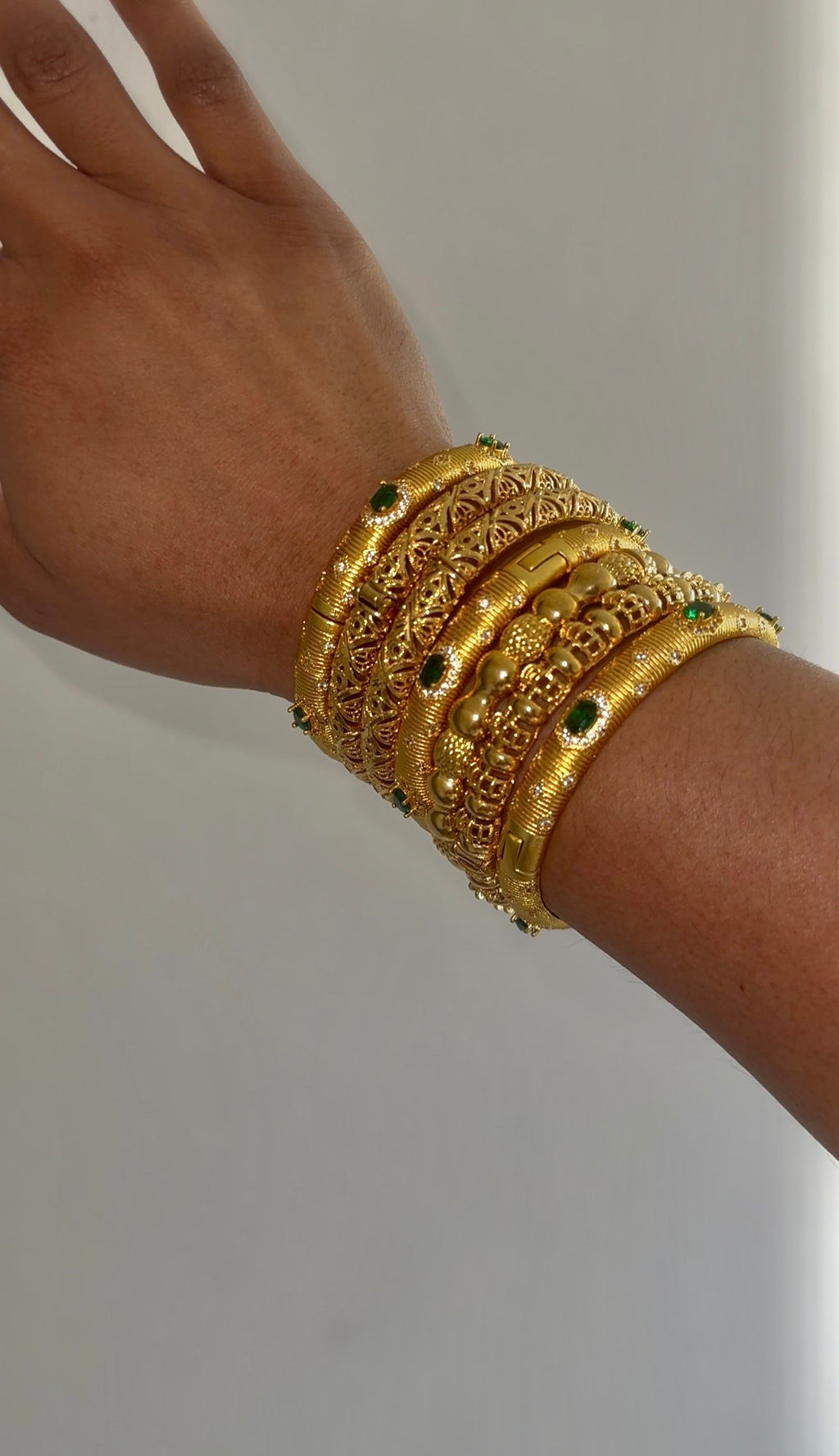 Dina 7pc Gold Plated Set