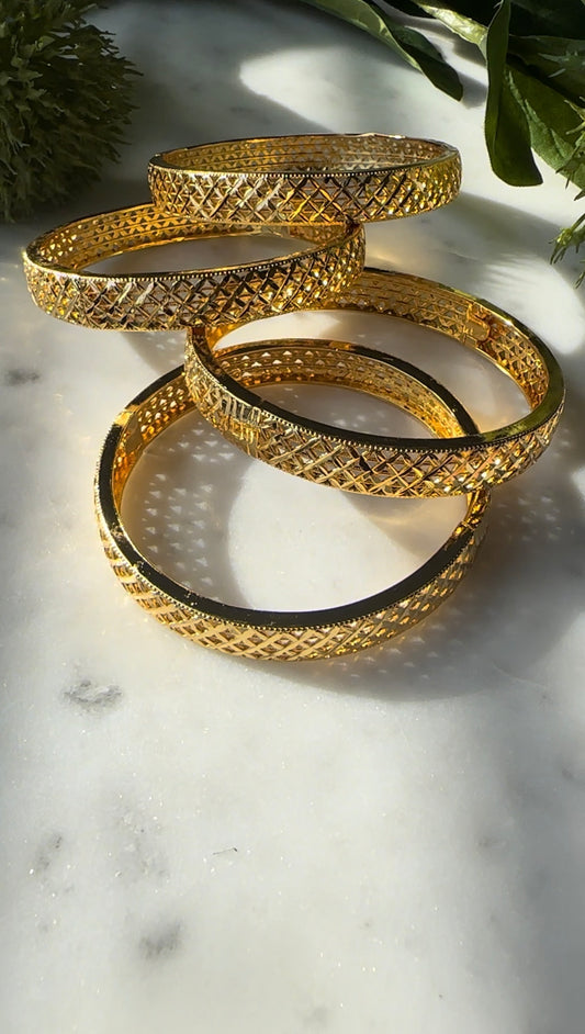 Basket Weave Bangle