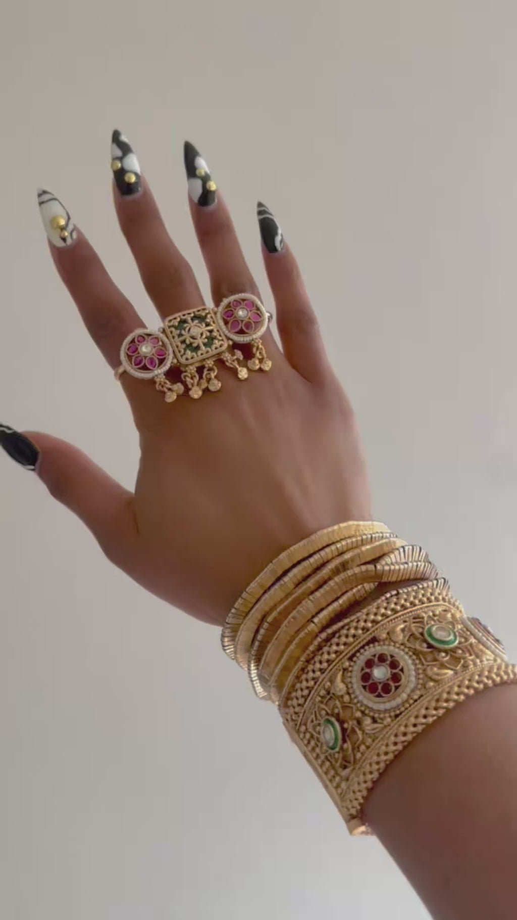 Indian Gold Heritage Ring