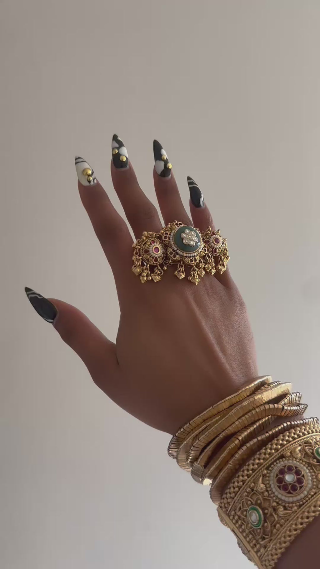 Indian Gold Royal Heritage Ring