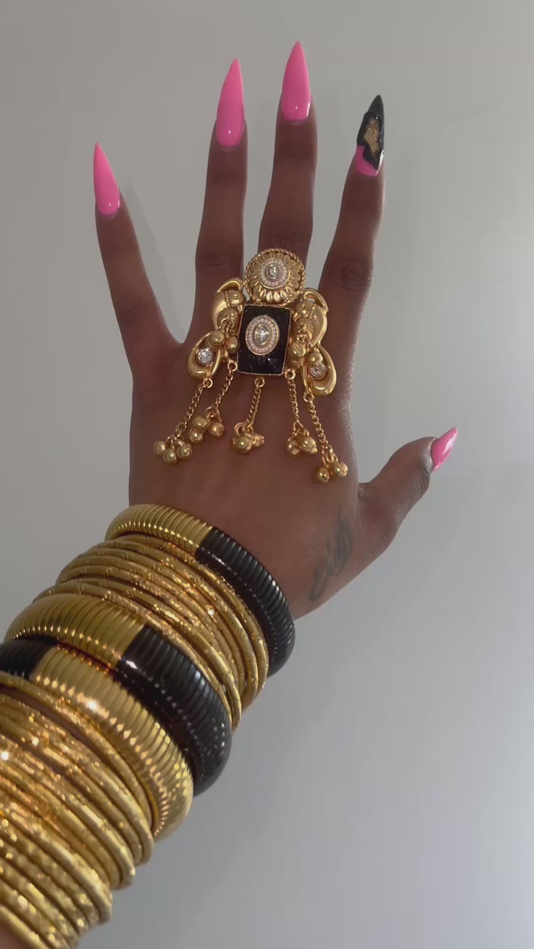 Black and Gold Heritage Ring